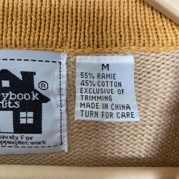 Vintage Storybook Knits Tiger Cardigan - Picture 4 of 6